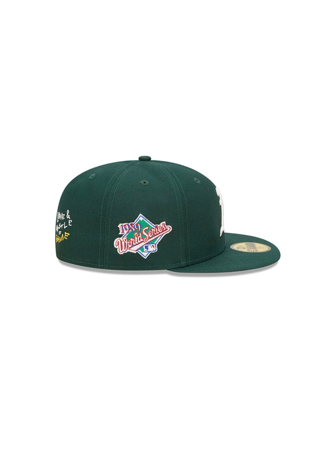 59fifty New Era Oakland Athletics MLB Team Heart