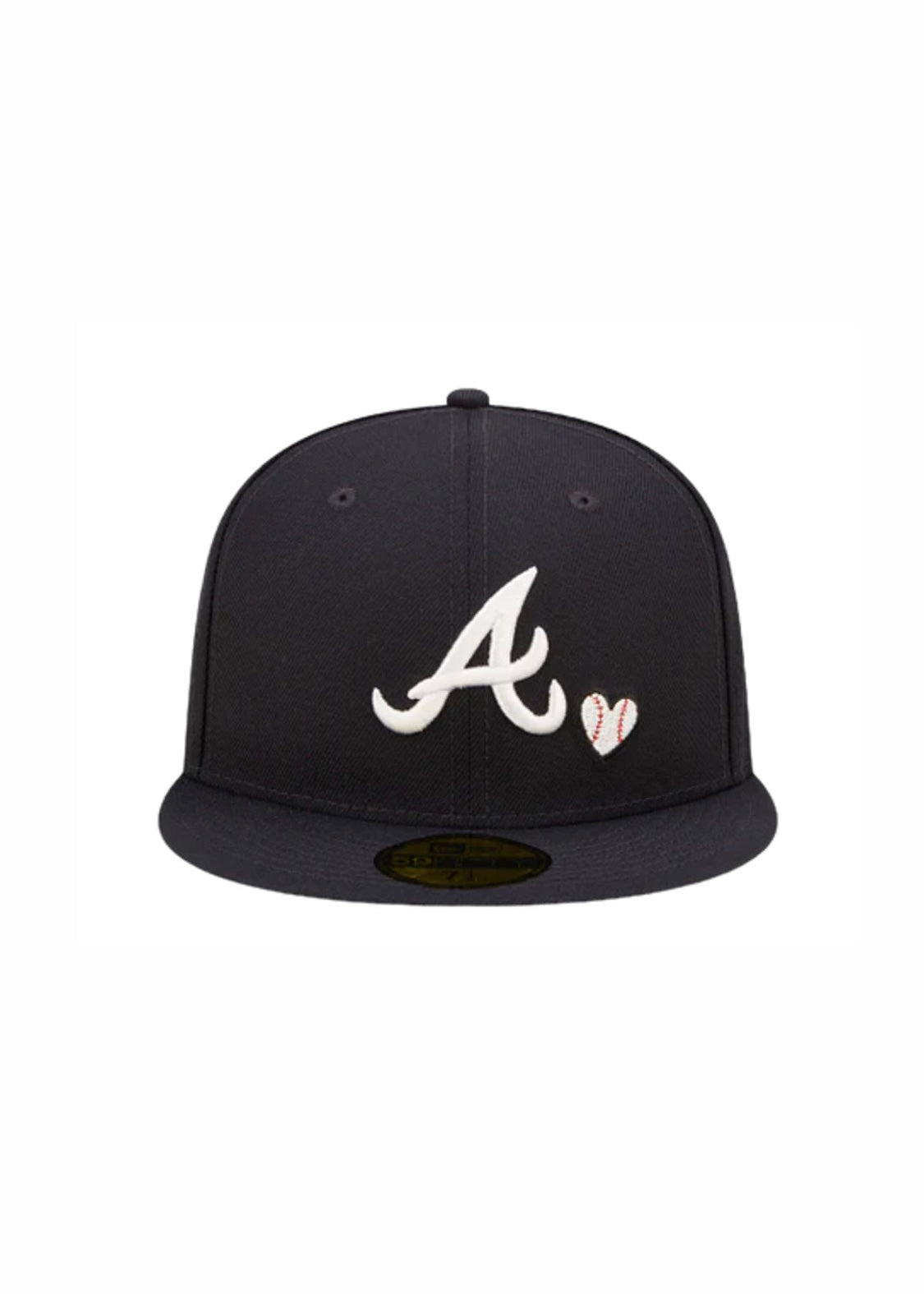 New Era 59Fifty MLB Atlanta Braves Team Heart Fitted Hat