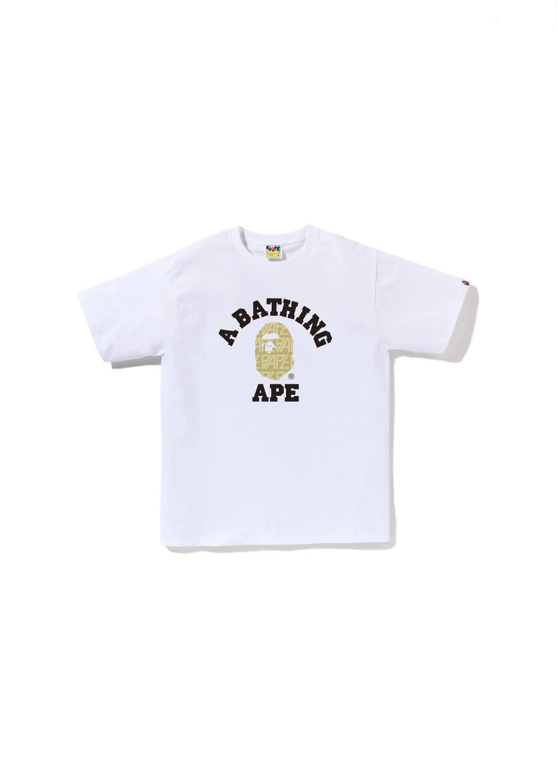 BAPE Logo Monogram College Tee