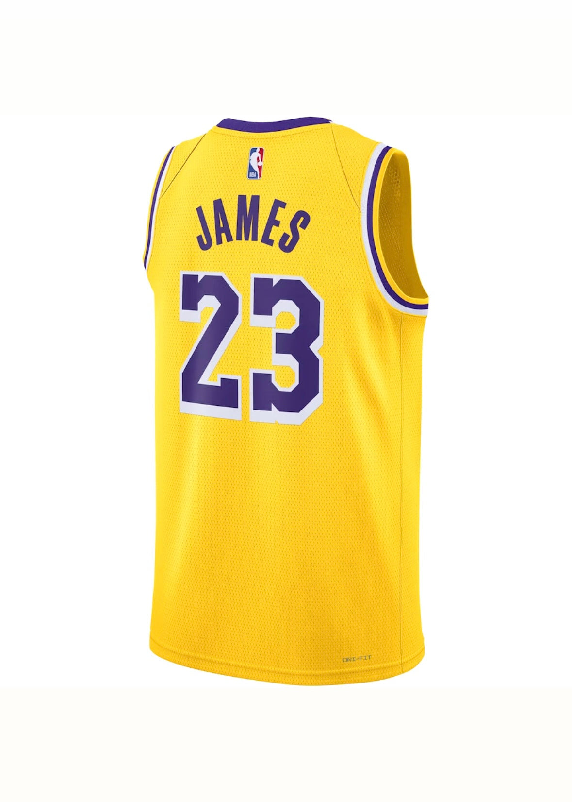 Unisex Los Angeles Lakers LeBron James Nike Gold Swingman Jersey