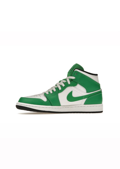 Jordan 1 Mid Lucky Green