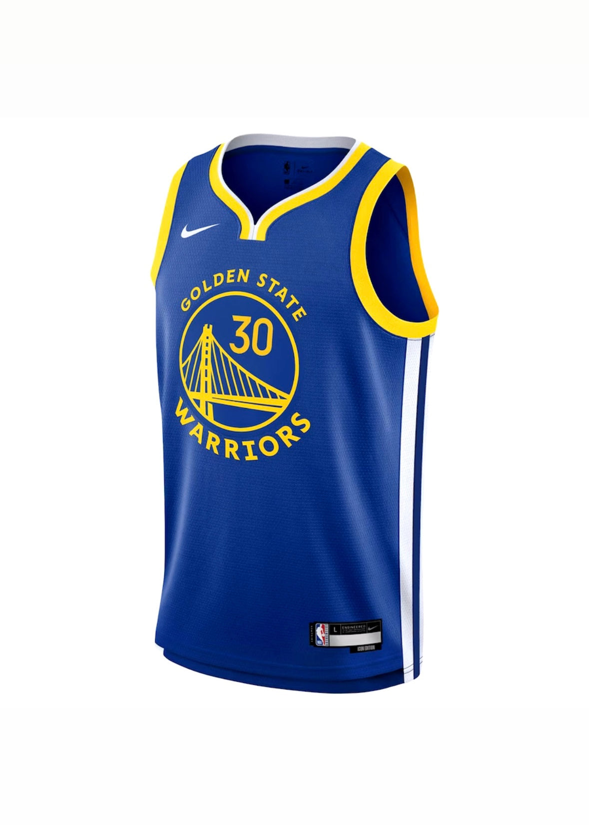 Unisex Golden State Warriors Stephen Curry Nike Royal Swingman Jersey