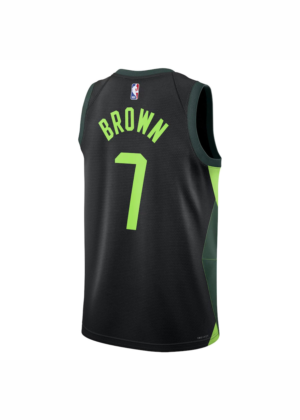 Unisex Boston Celtics Jaylen Brown Nike Black 2024/25 Swingman Player Jersey