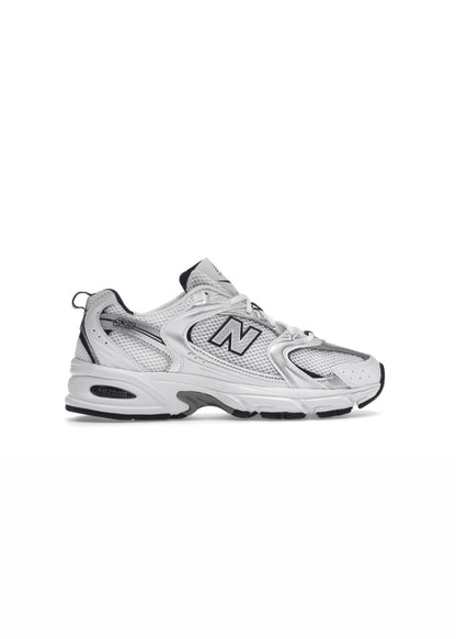 New Balance 530 White Silver Navy