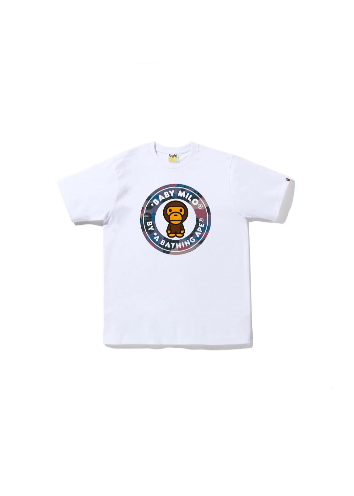 BAPE Grid Camo Milo Busy Works Tee (FW22)