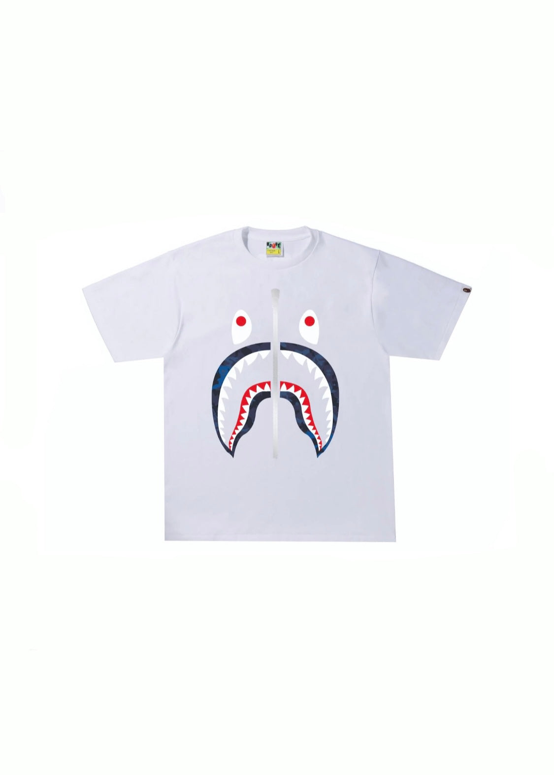 BAPE Sand Camo Shark Tee